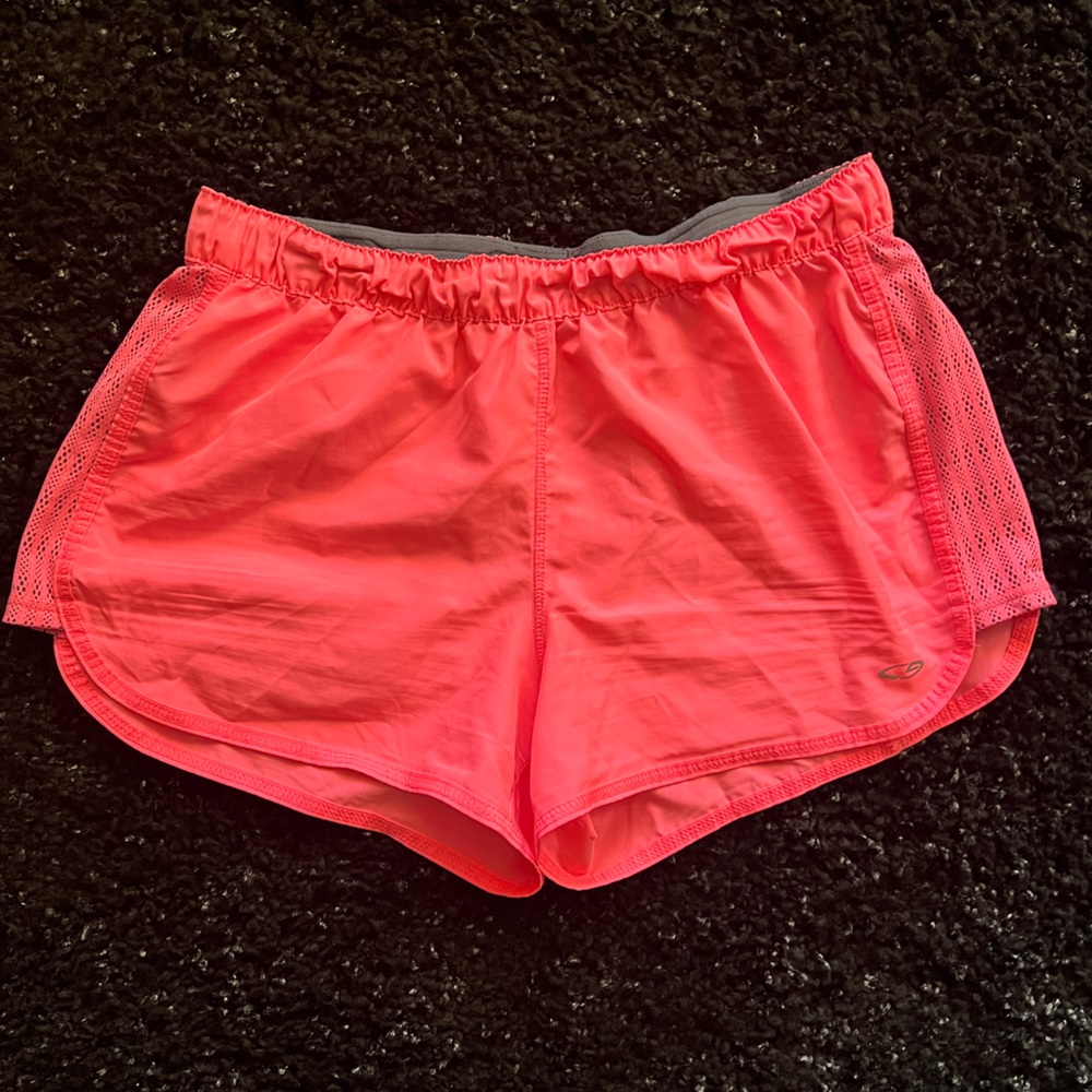 Champion Women's Athletic Shorts - Neon Pink